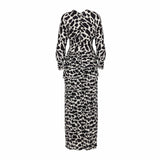 Temi Printed Plisse Maxi Dress