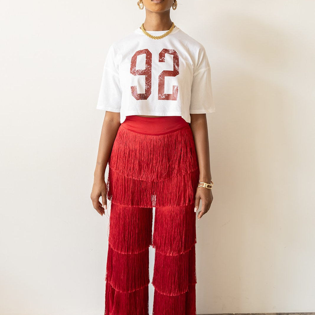 Hiza Fringe Pants