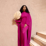 Zahra Cape Maxi Gown