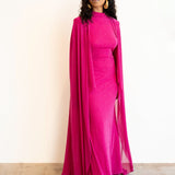 Zahra Cape Maxi Gown