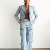 The Ultimate Denim Blazer